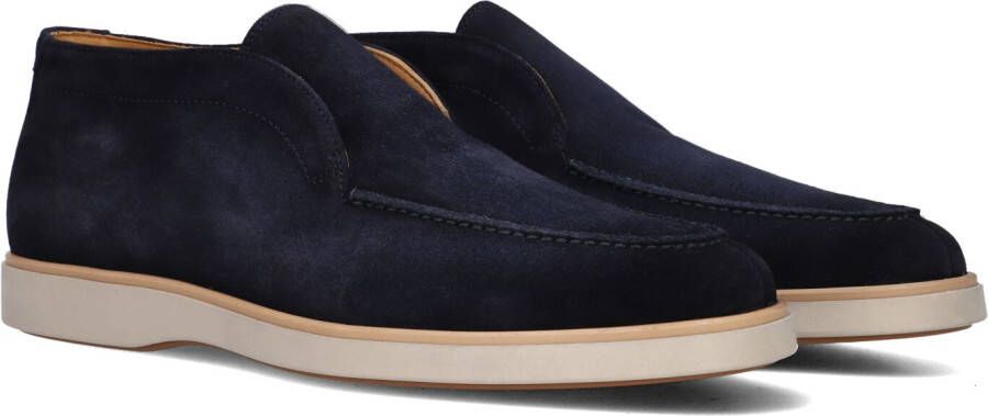 MAGNANNI Instappers Heren 25121 Maat: 45 Materiaal: Suède Kleur: Blauw