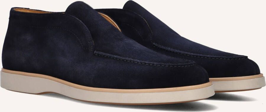 MAGNANNI Instappers Heren 25121 Maat: 45 Materiaal: Suède Kleur: Blauw