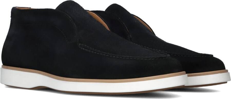 MAGNANNI Instappers Heren 25121 Maat: 45 Materiaal: Suède Kleur: Blauw