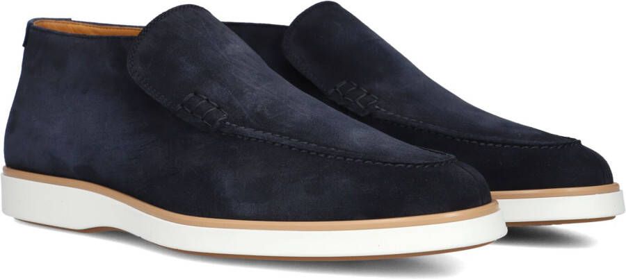 MAGNANNI Instappers Heren 25810 Maat: 43 Materiaal: Suède Kleur: Blauw
