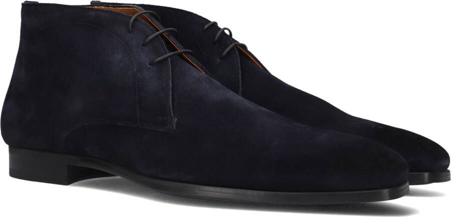 MAGNANNI Nette Schoenen Heren 17589 Maat: 47 Materiaal: Suède Kleur: Blauw