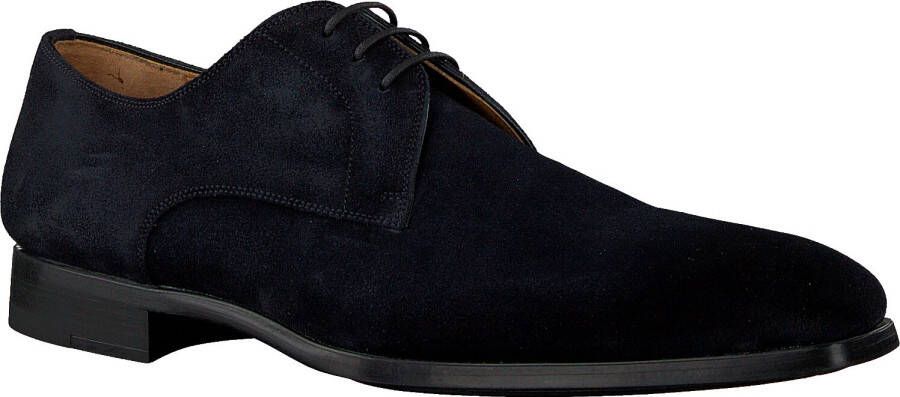 MAGNANNI Nette Schoenen Heren 22643 Maat: 43 5 Materiaal: Suède Kleur: Blauw