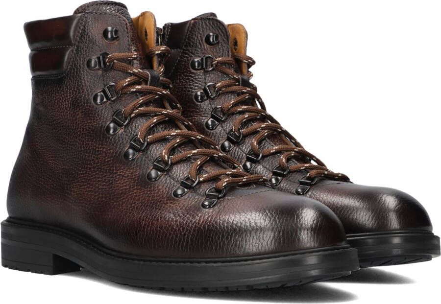 MAGNANNI Veterboots Heren 25838 Maat: 40 Materiaal: Leer Kleur: Bruin