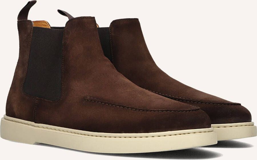 MAGNANNI Chelsea Boots Heren 26301 Maat: 45 Materiaal: Textiel Kleur: Bruin