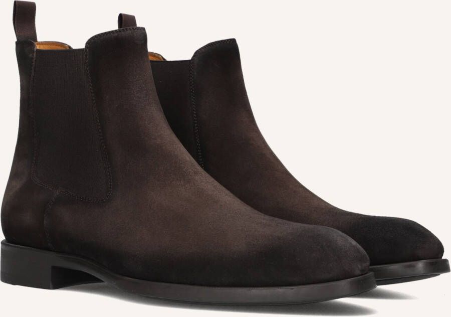 MAGNANNI Chelsea Boots Heren 26319 Maat: 40 Materiaal: Suède Kleur: Bruin
