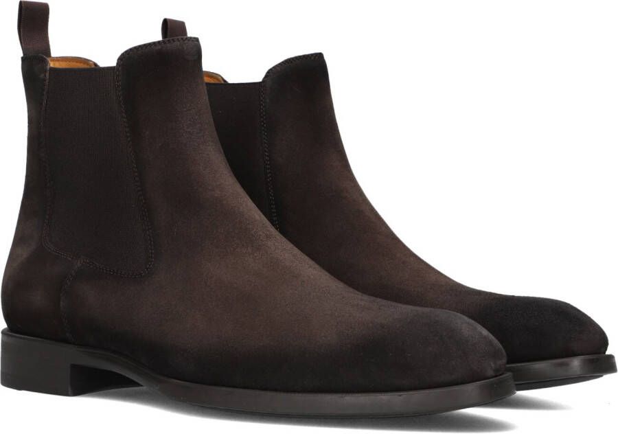 MAGNANNI Chelsea Boots Heren 26319 Maat: 40 Materiaal: Suède Kleur: Bruin