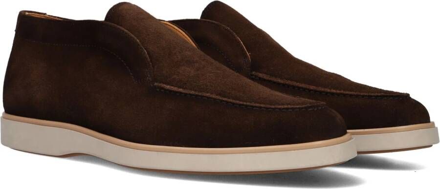 MAGNANNI Instappers Heren 25121 Maat: 45 Materiaal: Suède Kleur: Bruin