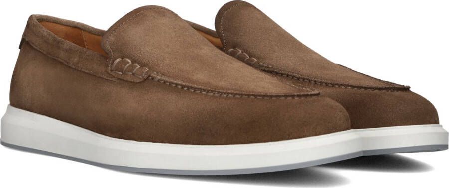 MAGNANNI Instappers Heren Orion Maat: 45 Materiaal: Suède Kleur: Bruin