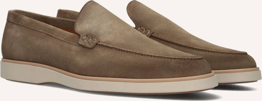 MAGNANNI Loafers Heren 25117 Maat: 44 Materiaal: Suède Kleur: Taupe