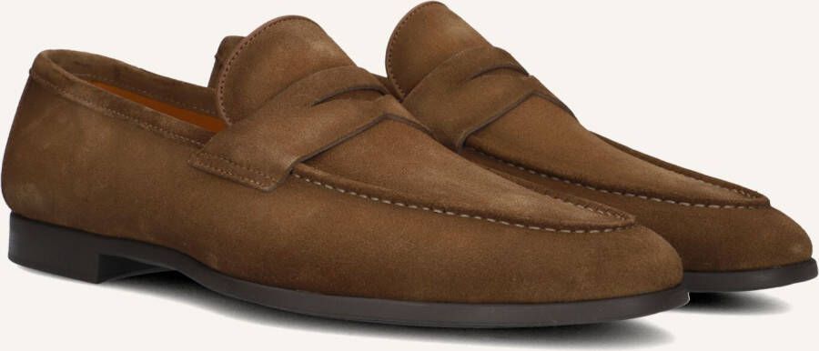 MAGNANNI Loafers Heren 25396 Maat: 40 5 Materiaal: Suède Kleur: Bruin