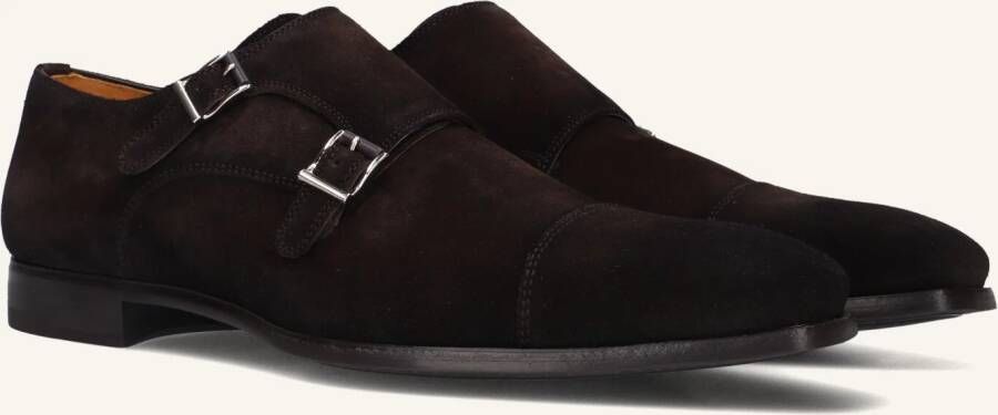 MAGNANNI Nette Schoenen Heren 16016 Maat: 47 Materiaal: Suède Kleur: Bruin