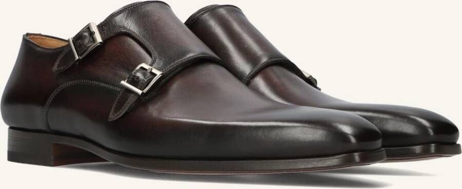 MAGNANNI Nette Schoenen Heren 20501 Maat: 45 5 Materiaal: Leer Kleur: Bruin