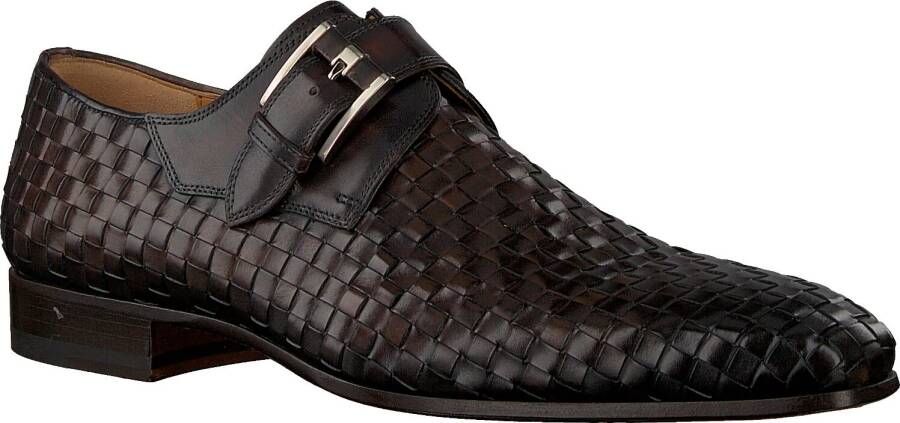 MAGNANNI Nette Schoenen Heren 20527 Maat: 47 Materiaal: Leer Kleur: Bruin