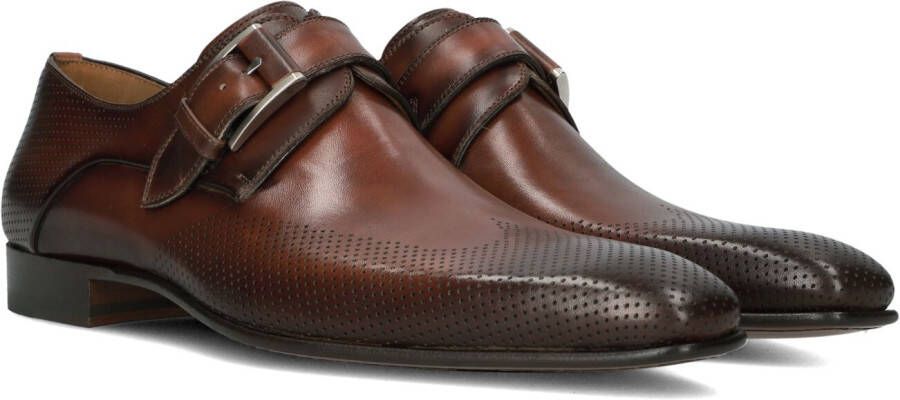 MAGNANNI Nette Schoenen Heren 22021 Maat: 43 5 Materiaal: Leer Kleur: Cognac