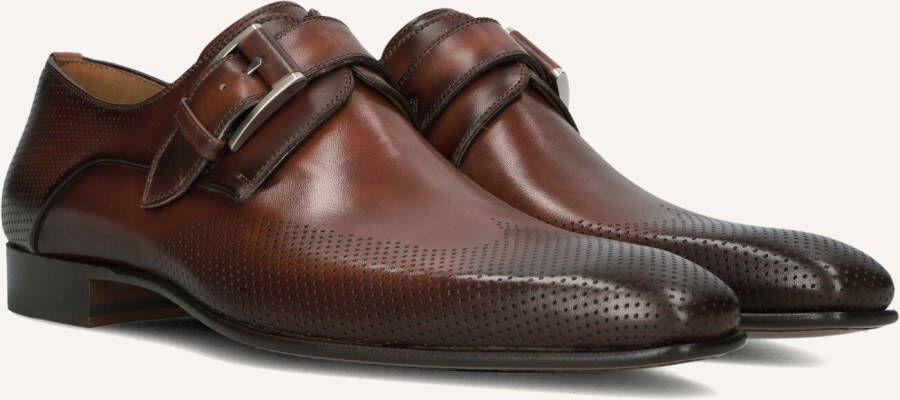 MAGNANNI Nette Schoenen Heren 22021 Maat: 43 Materiaal: Leer Kleur: Cognac