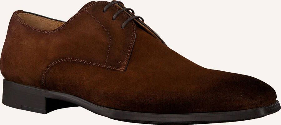 MAGNANNI Nette Schoenen Heren 22643 Maat: 45 Materiaal: Suède Kleur: Cognac