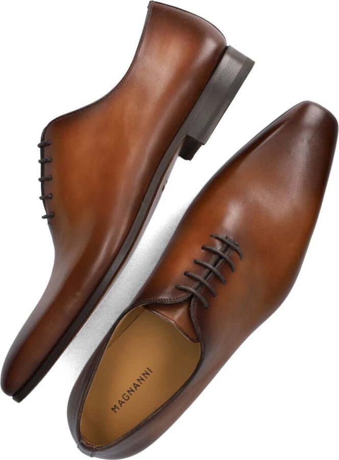 MAGNANNI Nette Schoenen Heren 23806 Maat: 44 Materiaal: Leer Kleur: Cognac