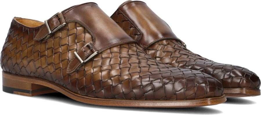 MAGNANNI Nette Schoenen Heren 25667 Maat: 43 Materiaal: Leer Kleur: Bruin