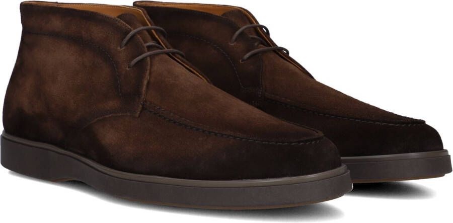 MAGNANNI Veterschoenen Heren 25622 Maat: 41 Materiaal: Suède Kleur: Bruin