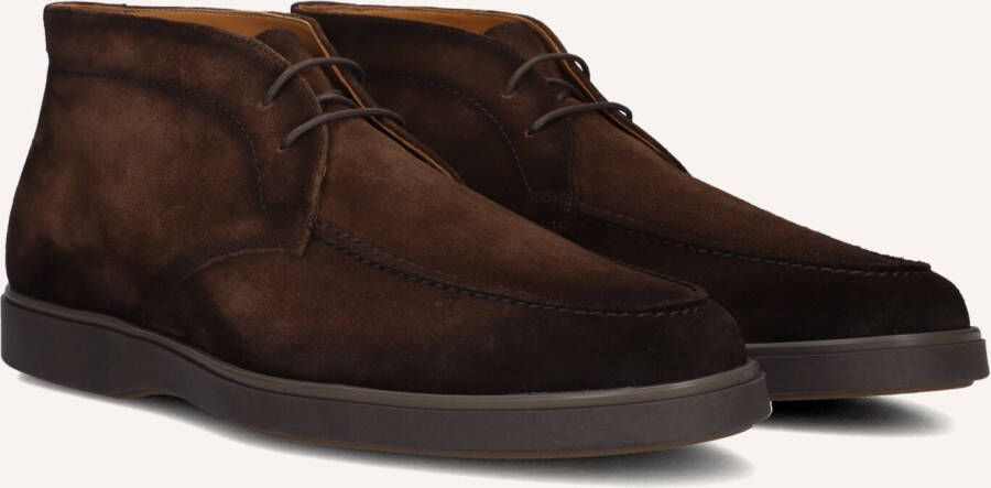 MAGNANNI Veterschoenen Heren 25622 Maat: 45 Materiaal: Suède Kleur: Bruin