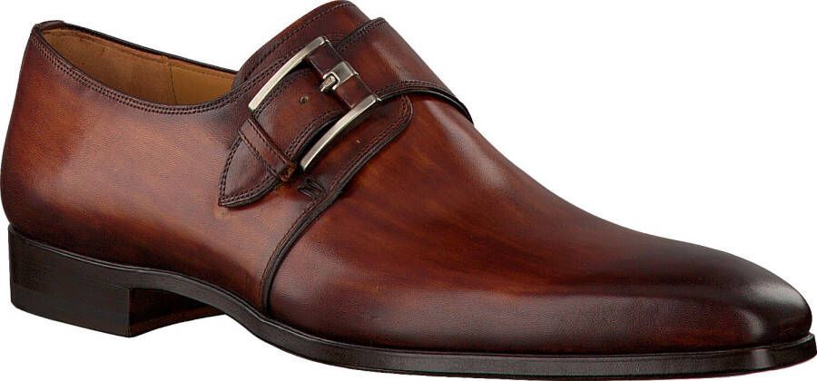 Magnanni Instappers Heren Gespschoenen Herenschoenen Suède 16608 Cognac