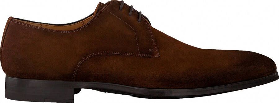 MAGNANNI Nette Schoenen Heren 22643 Maat: 43 5 Materiaal: Suède Kleur: Cognac - Foto 2