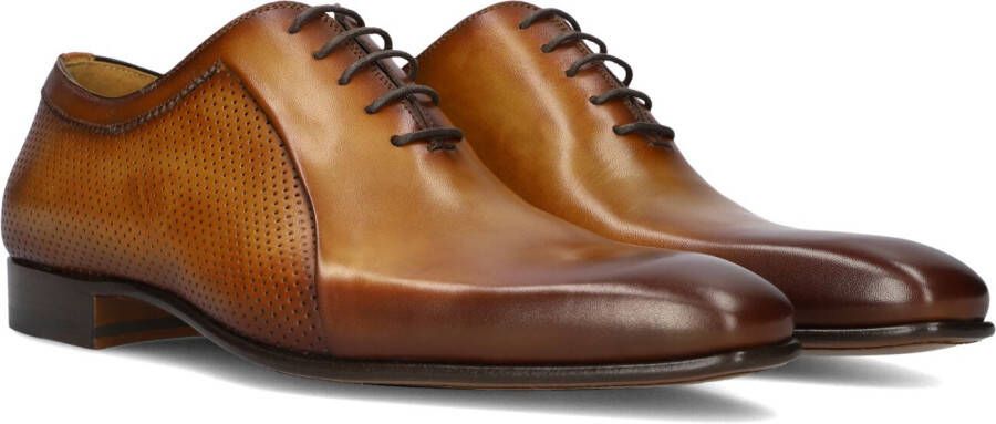 MAGNANNI Veterschoenen Heren 25660 Maat: 42 Materiaal: Leer Kleur: Cognac