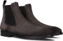 Magnanni Chelsea boots Heren Boots Laarzen Herenschoenen Suède 25559 Grijs - Thumbnail 1