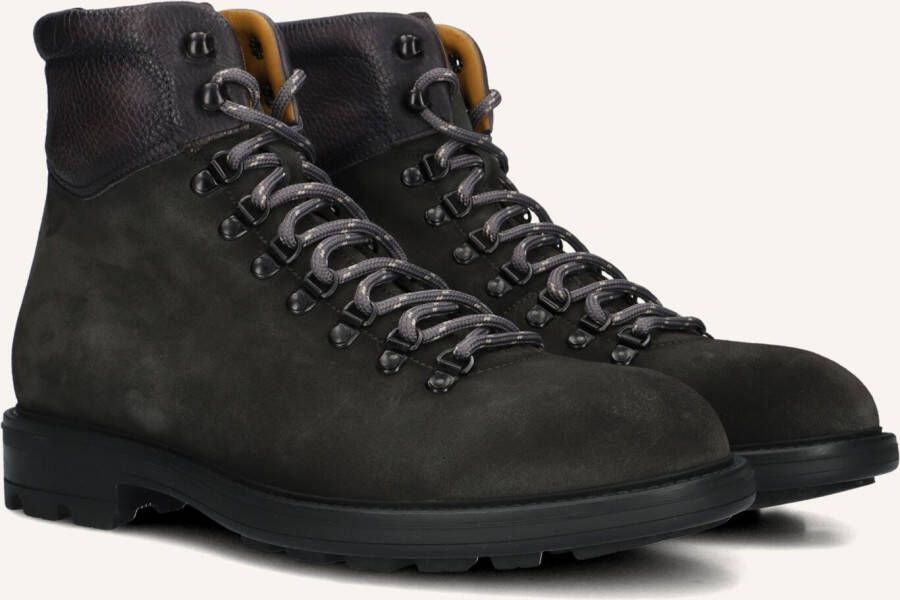 MAGNANNI Veterboots Heren 26085 Maat: 44 Materiaal: Leer Kleur: Groen