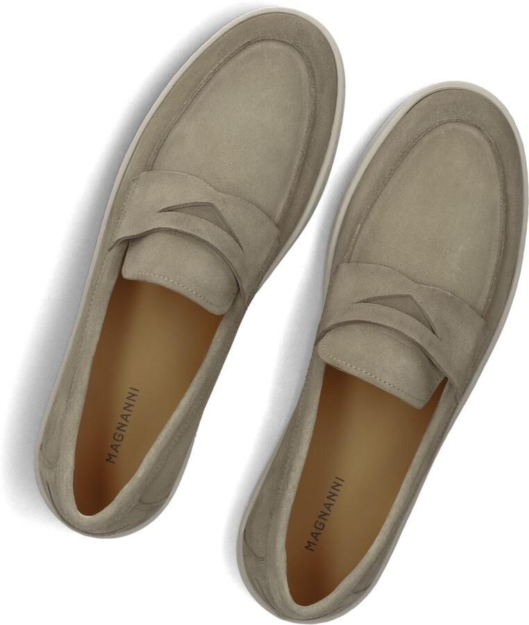 MAGNANNI Loafers Heren 25628 Maat: 42 Materiaal: Suède Kleur: Beige - Foto 2