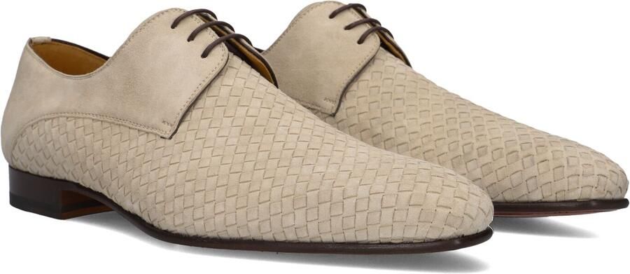 MAGNANNI Nette Schoenen Heren 22030 Maat: 45 Materiaal: Suède Kleur: Beige