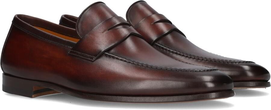 MAGNANNI Loafers Heren 23802 Maat: 45 Materiaal: Leer Kleur: Bruin