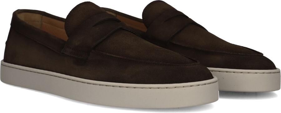 MAGNANNI Loafers Heren 25628 Maat: 45 Materiaal: Suède Kleur: Bruin