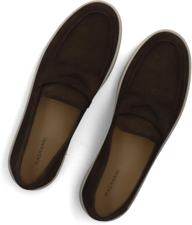 MAGNANNI Loafers Heren 25628 Maat: 41 Materiaal: Suède Kleur: Bruin - Foto 2
