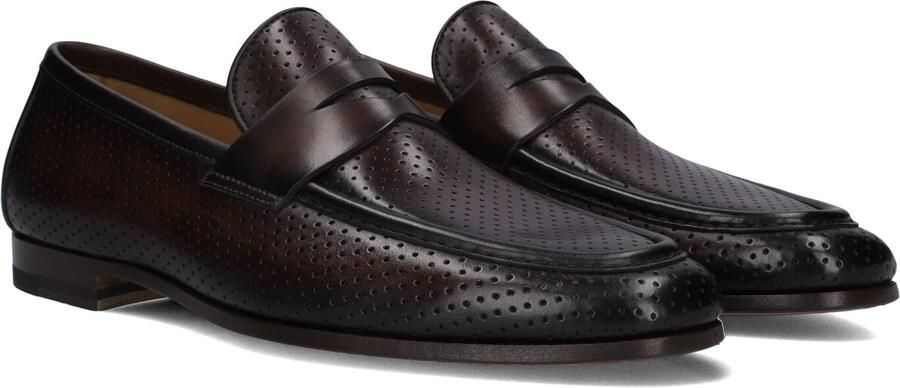 MAGNANNI Loafers Heren 25632 Maat: 42 5 Materiaal: Leer Kleur: Bruin