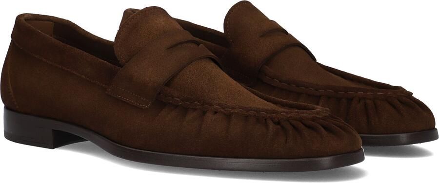 MAGNANNI Loafers Heren 26569 Maat: 42 5 Materiaal: Suède Kleur: Bruin