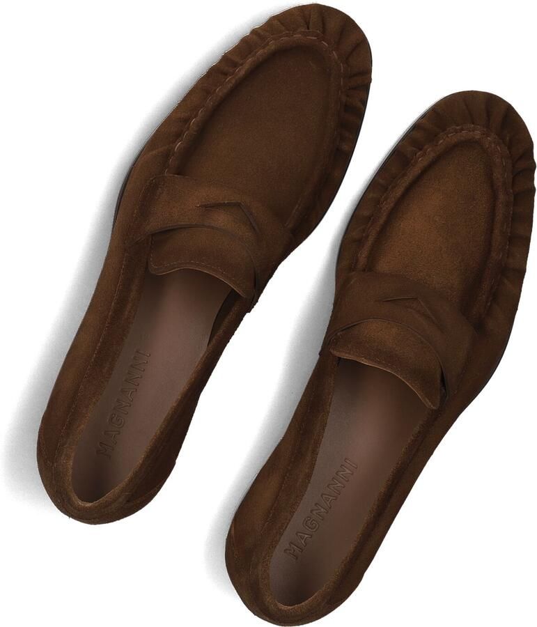 MAGNANNI Loafers Heren 26569 Maat: 41 5 Materiaal: Suède Kleur: Bruin - Foto 2