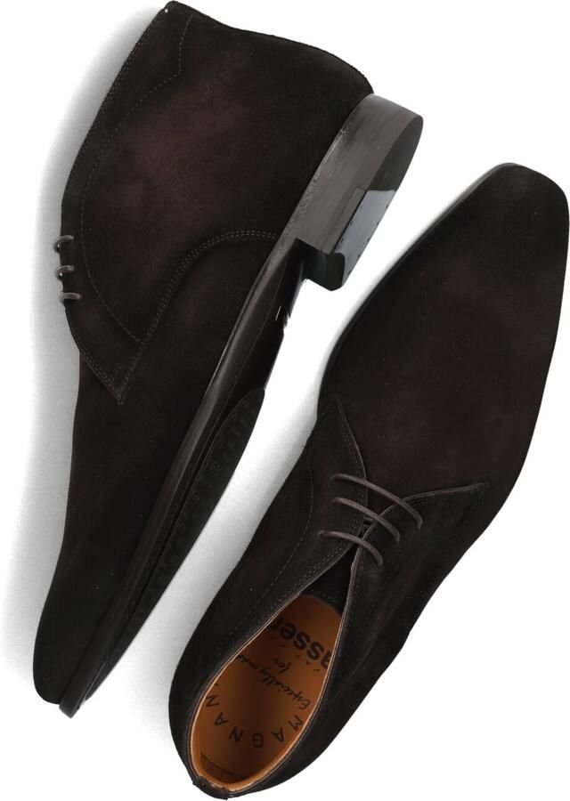 MAGNANNI Nette Schoenen Heren 17589 Maat: 39 Materiaal: Suède Kleur: Bruin