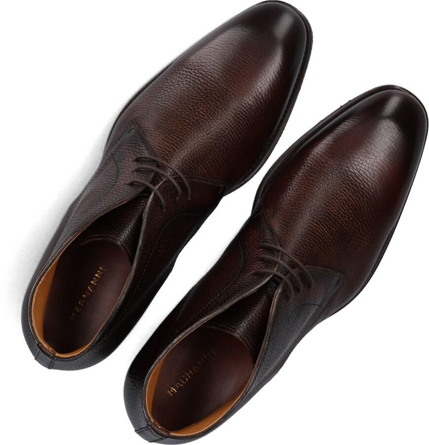 Magnanni 23801 Nette schoenen Veterschoenen Heren Bruin
