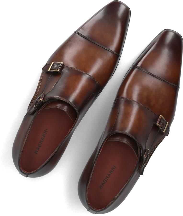 MAGNANNI Nette Schoenen Heren 25491 Maat: 41 5 Materiaal: Leer Kleur: Bruin