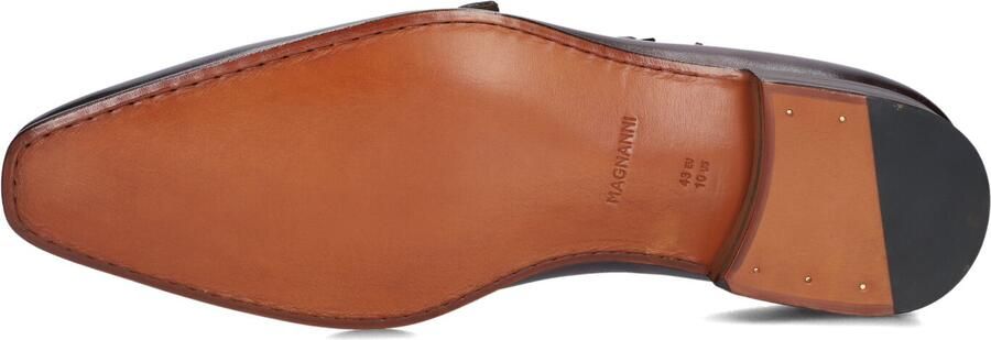 MAGNANNI Nette Schoenen Heren 25956 Maat: 41 Materiaal: Leer Kleur: Bruin - Foto 4