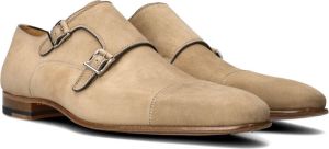 Magnanni 16016 Volwassenen GespschoenenHeren veterschoen Kleur Wit beige