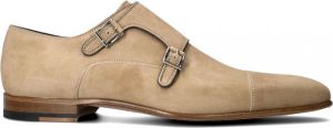 Magnanni 16016 Volwassenen GespschoenenHeren veterschoen Kleur Wit beige