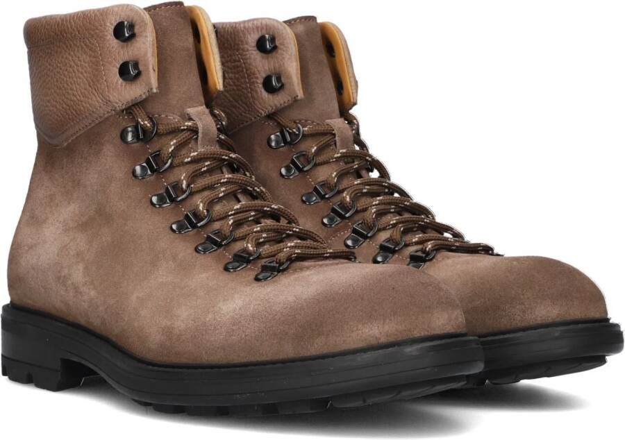 MAGNANNI Veterboots Dames 25407 Maat: 43 Materiaal: Suède Kleur: Taupe