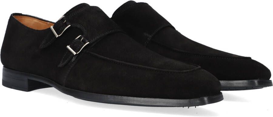 MAGNANNI Nette Schoenen Heren 23696 Maat: 46 5 Materiaal: Suède Kleur: Zwart