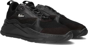 Malelions Men Mesh Runner Lage sneakers Heren Zwart