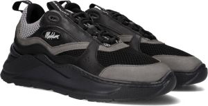 Malelions Men Mesh Runner Lage sneakers Heren Zwart