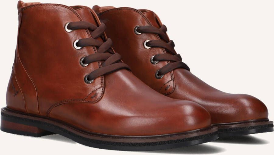 MARIPE Veterboots Dames Priscilla Maat: 41 Materiaal: Leer Kleur: Bruin