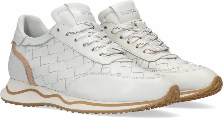 Maripe Dames Sneakers Zwart combi snake hoge sneaker | Van den Assem