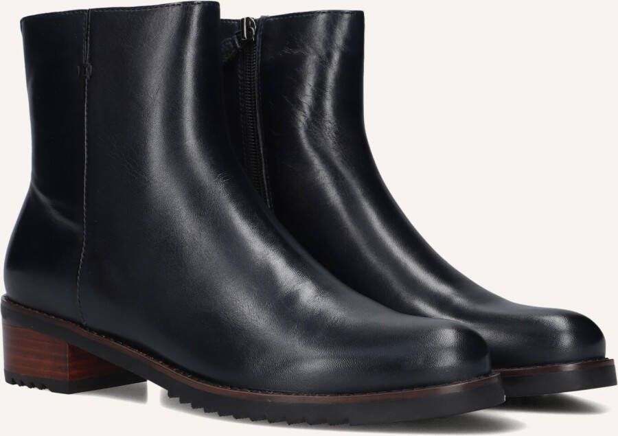 MARLOU Gg410 Enkellaarsjes Enkelboots met rits Dames Blauw